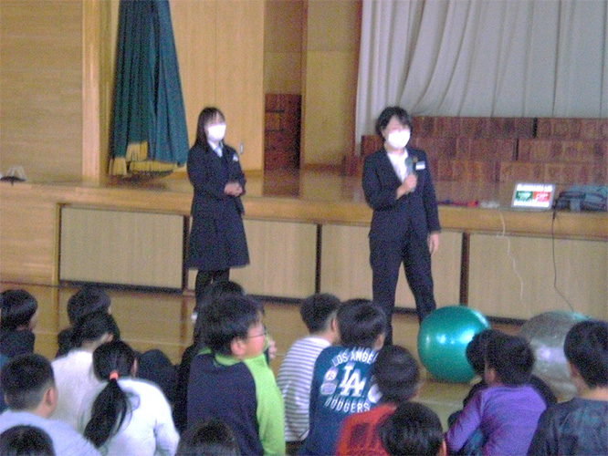 こどもエコドライブ教室 酒田市立松原小学校