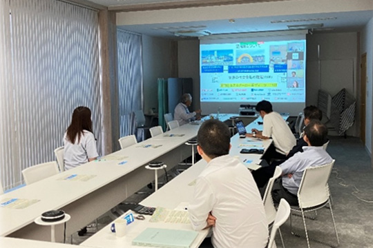 令和７年度活動報告　県内企業での講習会開催の様子