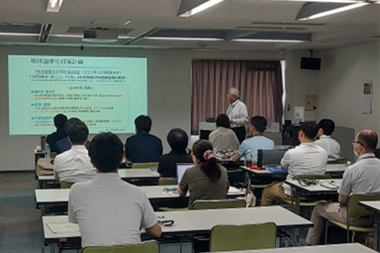 令和７年度活動報告　県内企業での講習会開催の様子